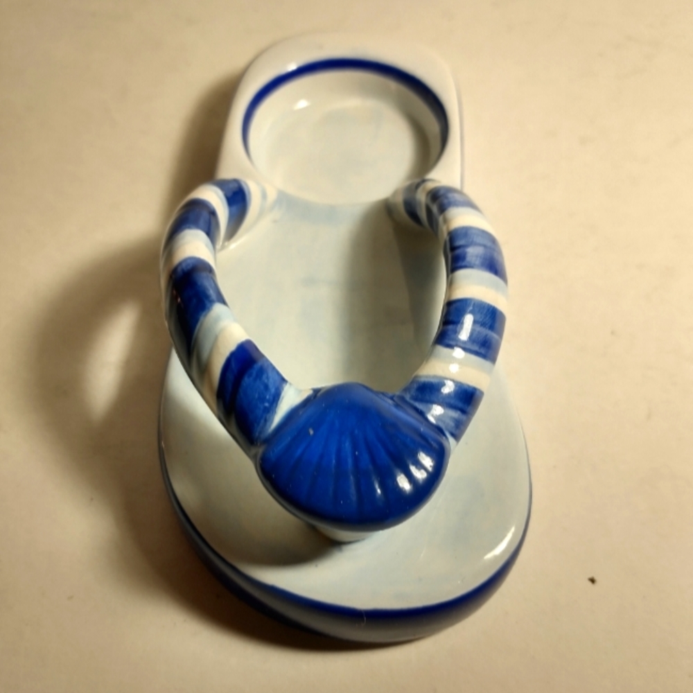 Tea Candle Holder.Flip Flop.